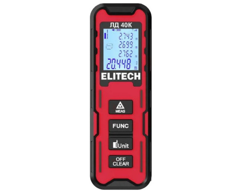 Лазерный дальномер ELITECH ЛД 40К 209205