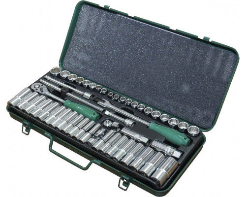 Набор головок HANS 3650-2MA 3/8", 8-19 мм, 3/8"-7/8", 50 предметов