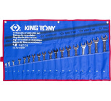 Набор ключей комбинированных KING TONY 1218MRN 18 предметов