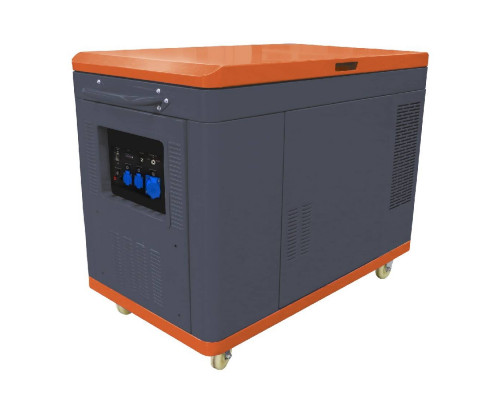 Генератор бензиновый ZONGSHEN QB 12000 E в кожухе 1T90DFQ11