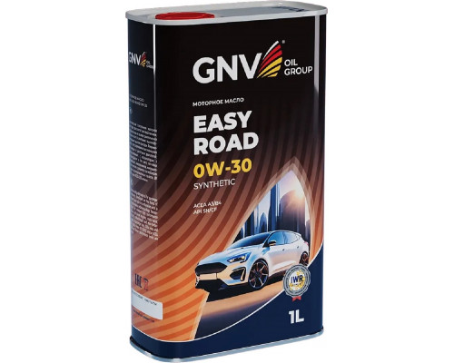 Масло моторное GNV Easy Road 0W30 1 л (металл. канистра) GER1M11280011110300001