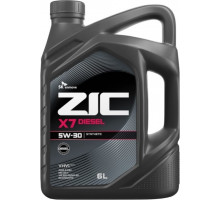 Масло моторное ZIC X7 DIESEL 5W30 6 л 172610