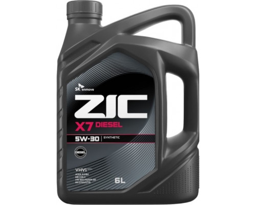 Масло моторное ZIC X7 DIESEL 5W30 6 л 172610