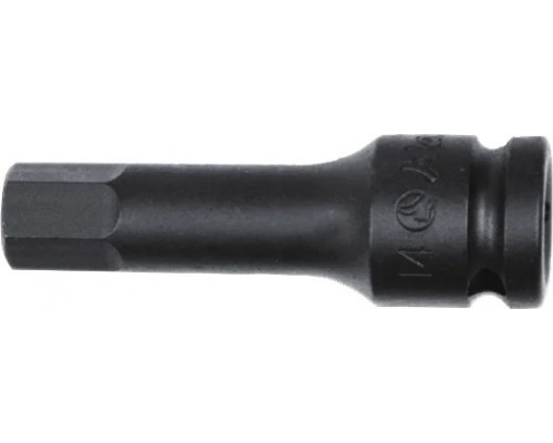 Ударная головка HEX с посадкой 1/2" HANS 84016-3M14 длинная бита 14 мм