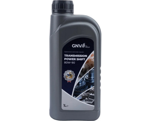 Масло трансмиссионное GNV Transmission Power Shift 80W90 1 л (металл. канистра) GTP1M72010017518090001