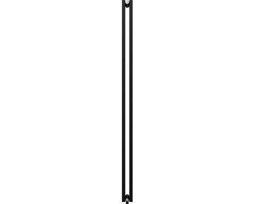 Радиатор отопления ROYAL THERMO Shift Q30 VC2180-04 секц. RAL9005m дизайнерский НС-1631254