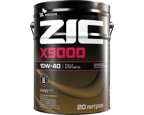 Масло моторное ZIC X9000 AP 10W40 20 л 192687