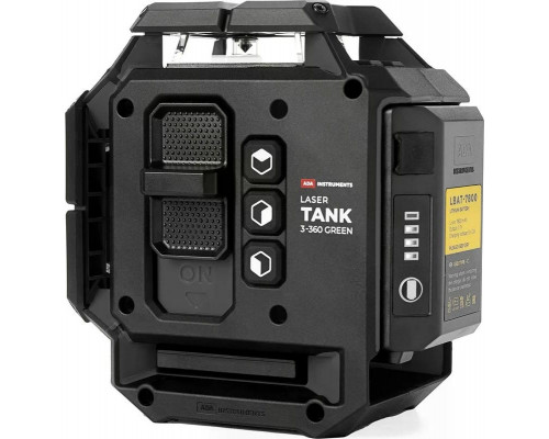Лазерный уровень ADA LaserTANK 3-360 GREEN Zero Edition А00780