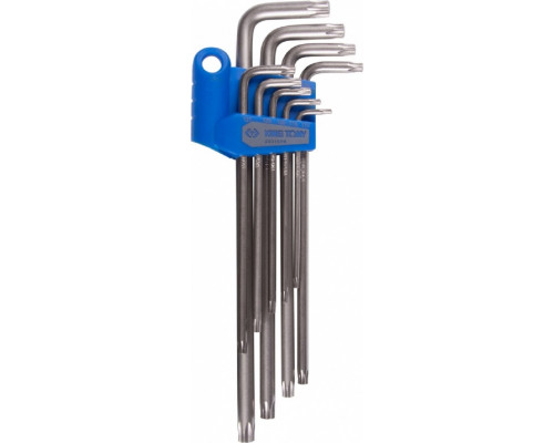 Набор ключей TORX KING TONY 20319PR Г-образных T10-T50, длинные, 9 предметов
