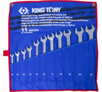 Набор ключей комбинированных удлиненных KING TONY 12A1MRN 11 предметов