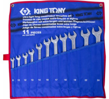 Набор ключей комбинированных удлиненных KING TONY 12A1MRN 11 предметов