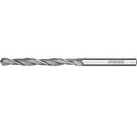 Сверло по металлу STAYER PROFI 6.5х101мм, hss-r, быстрорежущая сталь м2(s6-5-2) 29602-6.5