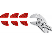 Защитные губки KRAFTOOL 22067-S3 Vise-Wrench сменные, 250 мм, 3 пары