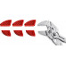 Защитные губки KRAFTOOL 22067-S3 Vise-Wrench сменные, 250 мм, 3 пары