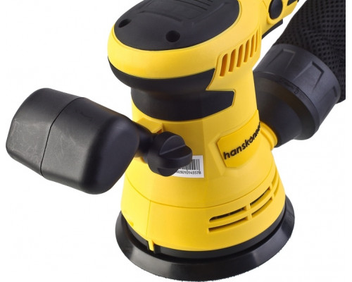 Виброшлифмашина эксцентриковая сетевая HANSKONNER HOS8145RC