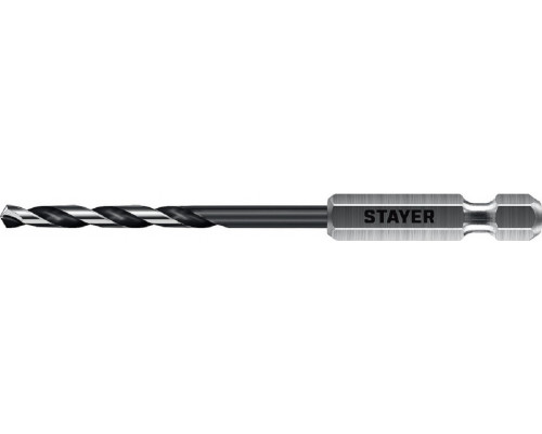 Сверло по металлу STAYER НЕХ-1/4