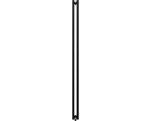 Радиатор отопления ROYAL THERMO Shift Q30 VC2180-12 секц. RAL9005m дизайнерский НС-1631271