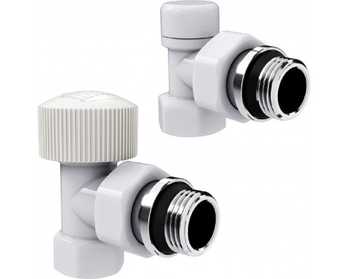 Набор термостатический ROYAL THERMO RATVDU11212WH угловой Design 1/2