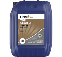 Масло трансмиссионное GNV Top Gear U Synthetic 75W85 GL-4/5 20 л GTG1U72015G45007585020