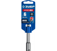 Бур SDS-plus ЗУБР ПРОФИ-4Х 6x310 мм 29313-310-06