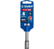 Бур SDS-plus ЗУБР ПРОФИ-4Х 6x310 мм 29313-310-06