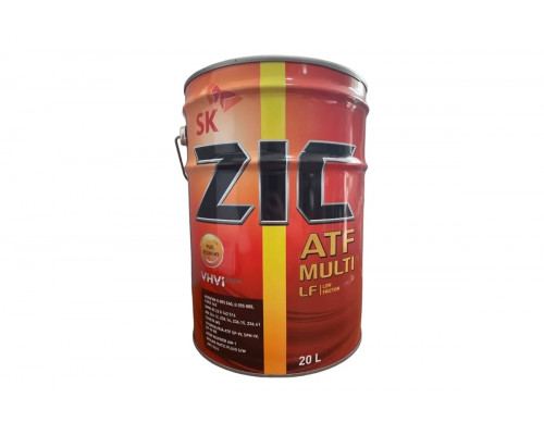 Масло трансмиссионное ZIC ATF Multi LF 20 л 192665
