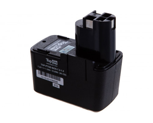 Аккумулятор TopON для Bosch 7.2В, 1.5Ah (Ni-Cd) TOP-PTGD-BOS-7.2-1.5