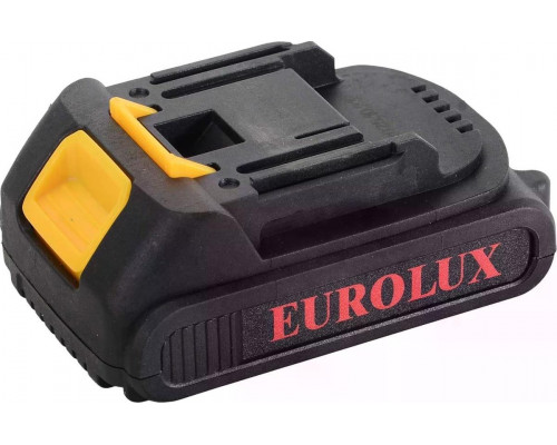 Пила цепная аккумуляторная EUROLUX ELS-20-Li 6 (две цепи,две шины,АКБ и ЗУ) 70/10/76