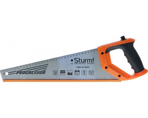 Ножовка по дереву Sturm 1060-12-4007 с карандашом 400мм, 3d зуб для влажн. дер