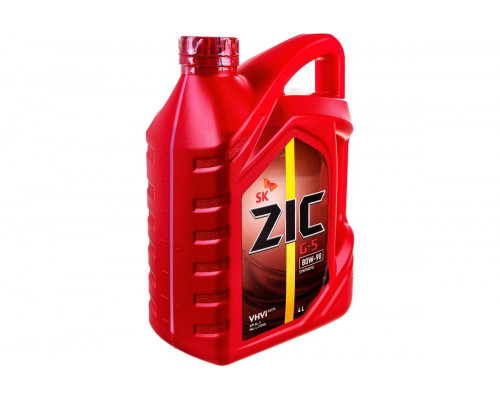 Масло трансмиссионное ZIC G-5 80W90 GL-5 4 л 162633