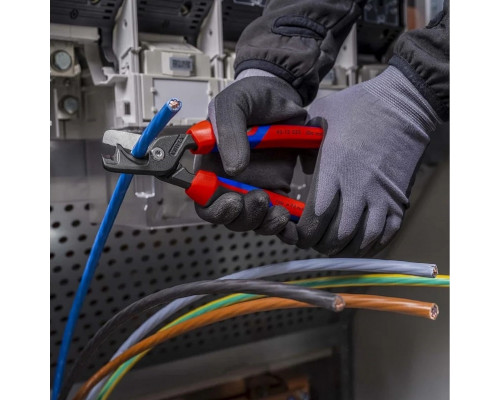 Кабелерез KNIPEX StepCut XL ступенчатый рез, Ø 23 мм, длина 225 мм, фосфатиров KN-9512225