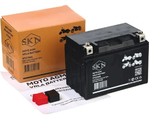 Аккумулятор SKN YTZ14S 12V 11Ah 210A для мототехники 025284