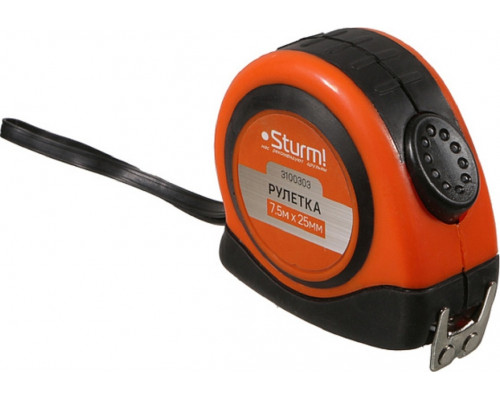 Рулетка Sturm 3 100 303 7,5мх25мм 3100303