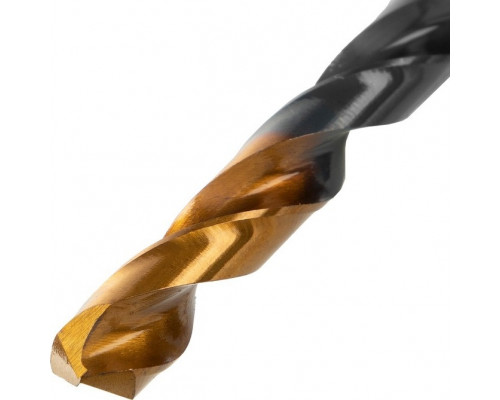 Сверло по металлу Denzel HSS-Tin, Golden Tip 7,5 мм, 8 шт 717218