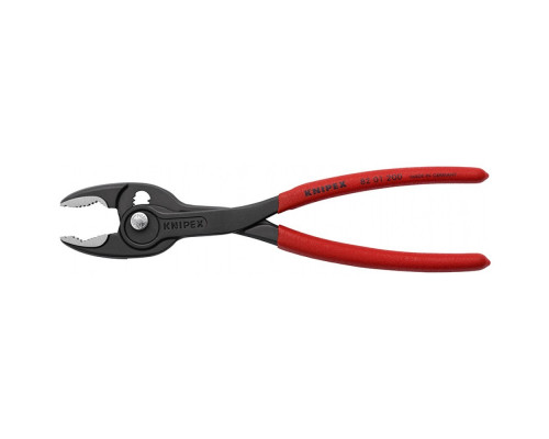 Клещи KNIPEX KN-8201200SB TwinGrip с фронтальным и боковым захватами