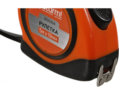 Рулетка Sturm 3 100 304 5мх19мм 3100304