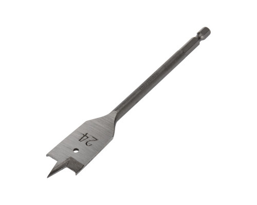 Сверло по дереву Kranz 24х152 мм шестигр. хвост. KR-91-0669