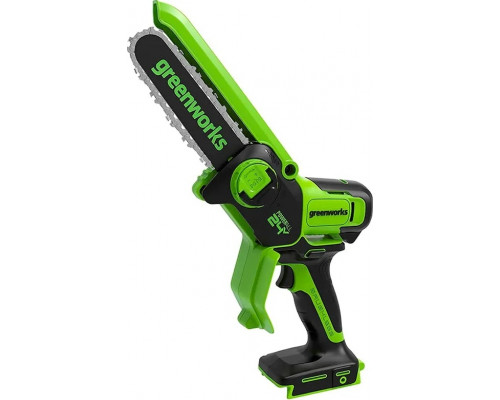 Пила цепная аккумуляторная GREENWORKS GD24CSMNX 24V, мини, 15см, б/щ, АКБ 2Ач и ЗУ 2008707UA