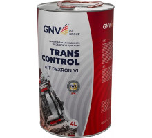 Масло трансмиссионное GNV Trans Control ATF Dexron VI 4 л (металл. канистра) GTCAVI111106M507410004