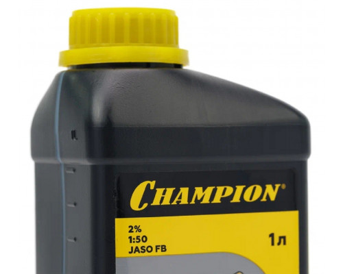 Масло для 2-тактных двигателей CHAMPION JASO FB 1 л минеральное 952831