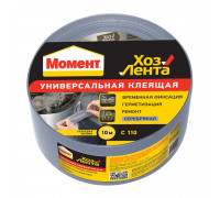 Лента универсальная клеящая МОМЕНТ 1161082 серебряная 50 мм х 10 м C0036391