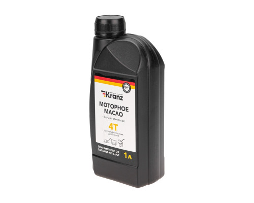 Масло для 4-тактных двигателей Kranz SAE 5W30 1 л полусинтетическое KR-16-1299