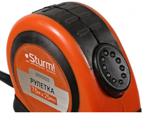 Рулетка Sturm 3 100 303 7,5мх25мм 3100303