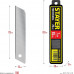 Лезвие для ножа STAYER 09179-S10 сегментированные 25 мм, 10 шт