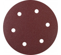 Круг шлифовальный на липучке PATRIOT VELCRO 225 мм 6 отв. P 60 (10шт) 820010132