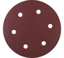 Круг шлифовальный на липучке PATRIOT VELCRO 225 мм 6 отв. P 60 (10шт) 820010132