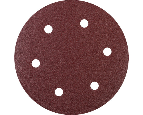 Круг шлифовальный на липучке PATRIOT VELCRO 225 мм 6 отв. P 60 (10шт) 820010132