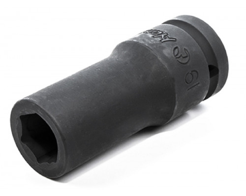 Ударная головка глубокая 6-гранная 3/4" HANS 86300M19, 19 мм
