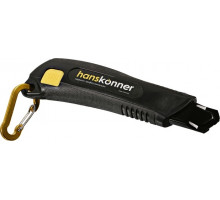 Нож строительный HANSKONNER HK1076-08-04 18мм, быстрая разблокировка, лезвие SK2 1.0мм