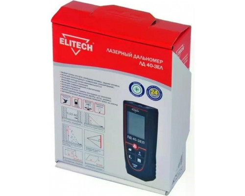 Лазерный дальномер ELITECH ЛД 40Л